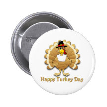 Glücklicher die Türkei-Tag Buttons