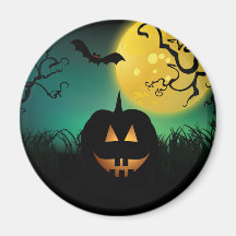 Glücklicher Halloween-Kürbis Magnets