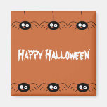 Glücklicher Halloween-Spinnen-Magnet Kühlschrankmagnete