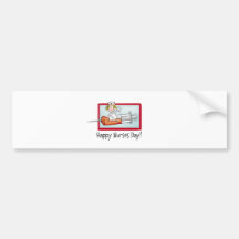Glücklicher Krankenschwester-Tag Auto Sticker
