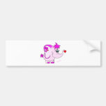 Glücklicher Pinkie-Autoaufkleber
