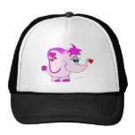 Glücklicher Pinkie Baseball Kappen