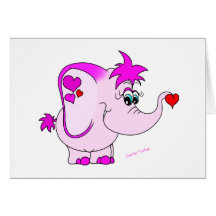 Glücklicher Pinkie Karten