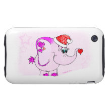 Glücklicher Pinkie mein erster WeihnachteniPhone 3 Tough iPhone 3 Etuis