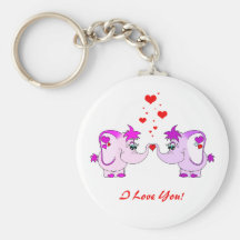 Glücklicher Pinkie-Valentinstag Keychain Schlüsselband