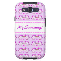 Glücklicher Pinkie-Valentinstag-Samsung-Galaxie-Ka Samsung Galaxy SIII Hüllen