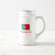 Glücklicher Portugiese Avo (Großvater) Tee Haferl