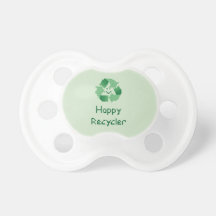 Glücklicher Recycler Schnuller