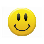 Glücklicher Smiley Postkarten