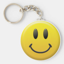 Glücklicher Smiley Schlüsselband