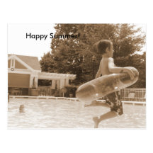 Glücklicher Sommer! Postkarte