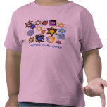 GLÜCKLICHES CHANUKKAH KLEINKIND-T-SHIRT - HOHE FEI