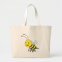 Glückliches Fliegen-Bienen-Insekt Einkaufstasche
