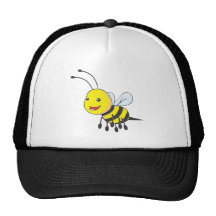 Glückliches Fliegen-Bienen-Insekt Netz Caps
