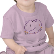 Glückliches Flusspferd Shirts