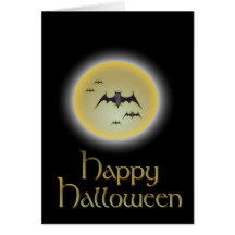 Glückliches Halloween Grußkarten
