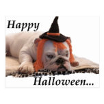 Glückliches Halloween Postkarte