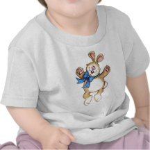 Glückliches Häschen - Säuglings-T-Shirt