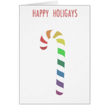 Glückliches Holigays! Karten