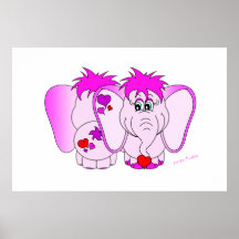 Glückliches Pinkie-Plakat