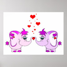 Glückliches Pinkie-Valentinstag-Plakat