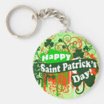 Glückliches St. Patricks Day Schlüsselband