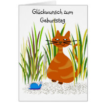 Glückwunsch zum Geburtstag Karte
