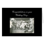 Glückwünsche an Ihrem Hochzeitstag… Karte
