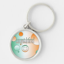 Glückwünsche! Irland-Flagge färbt Pop-Kunst Schlüsselband