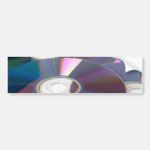 Glühen CD Autoaufkleber