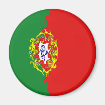 Gnarly Flagge Portugals Kühlschrankmagnete