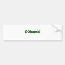 GObama Auto Aufkleber
