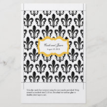 Gold der Süßigkeits-Bar-Verpackungs-| New Orleans Personalisierte Flyer