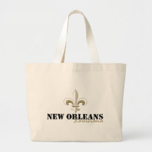 Gold New Orleans Louisiana Tragetasche
