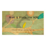 Gold Paper Primitive Art Business Card visitenkarten