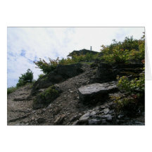 Goldbutte-Feuer-Ausblick Grußkarte