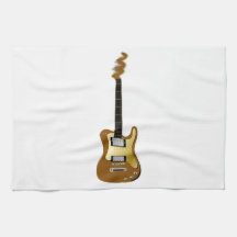 GoldE-Gitarren-Zischenspindelkasten Handtücher