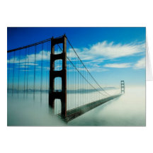 Golden gate bridge grußkarten
