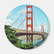 Golden gate bridge in San Francisco Magnete