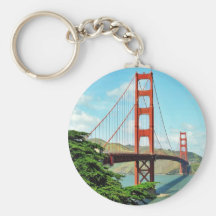 Golden gate bridge in San Francisco Schlüsselbänder