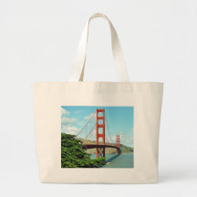 Golden gate bridge in San Francisco Tasche