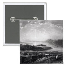 Golden Gate, vom Fernschreiber-Hügel Anstecknadel