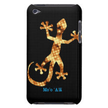Golden Hawaiian Gecko Barely There iPod Case