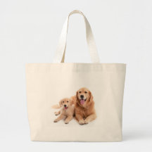 Golden retriever-Freunde Tragetaschen