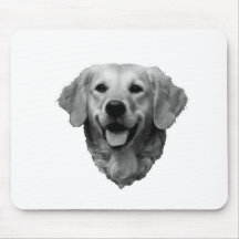 Golden retriever mousepad