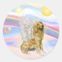 Golden retriever sticker