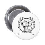 Golden retriever-T-Shirt Button