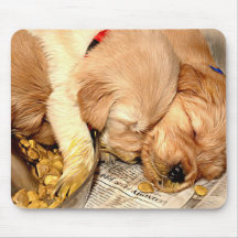 Golden retriever-Welpen Mousepaid Mauspad