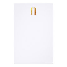 Goldene "3-D" liturgische Stola Büropapier