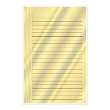 Goldene Farben Bedrucktes Büropapier